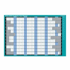 Double Sided Academic Wall Planner (2024/2025) - Pack of 1